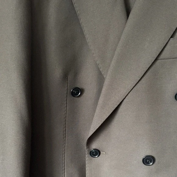 Suitsupply Women’s custom Double-Breasted Moss Green suit 100%wool FW2025 - Picture 5 of 16